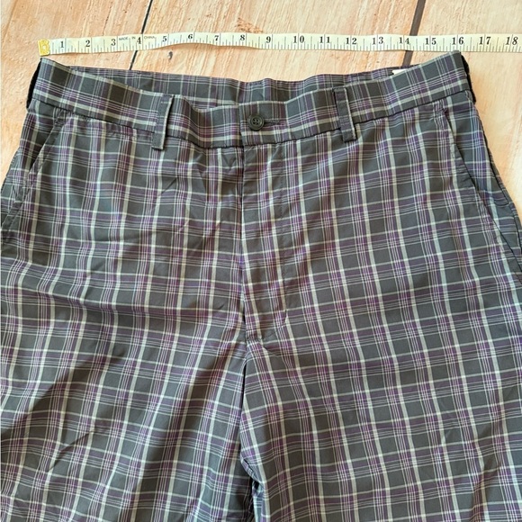 Ben Hogan Shorts Mens Size 32 Chino Pockets Golf Lightweight Outdoors Plaid - Picture 2 of 8